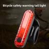 Rear Bike Tail Light USB Rechargeable Ultra Bright Taillights Fit On Bicycle Easy To Install for Cycling Safety Bicycle Light