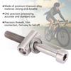 M5x303540mm Lega di Titanio Bullone di Fissaggio Reggisella Bicicletta Vite a Testa Tonda (Titanio M5x40)