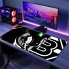 Borussia Mönchengladbach Mauspads, Große Gaming-Schreibtischmatte, Rutschfestes XXL-Mauspad für Laptop & Tablet, Mini-PC-Spielmatte mit Genähten Kanten