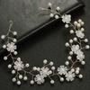 1PC Women's Silver Vine Headband, Party Application, Bridal Wedding Flower Headband, Hair Accessories Jewelry