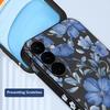 Schutzhülle mit Blumenmuster und Lanyard für Samsung Galaxy S23 S24 Ultra A55 A54 5G A56 S25 A53 A52 A14 A34 A15 A35 S20 FE S21 S22 Ultra Shockproof Capa