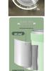 Automatic Stirring Cup with Temperature Display and Removable Magnetic Base for Milkshakes, Coffee, and Flat-Bottomed Cups