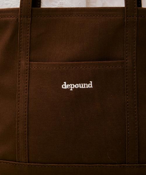 Depound Canvas Mini Tote Bag [Brown]