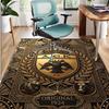 AEK Athens FC Pattern Rug, Indoor/Outdoor Mat, for Picnic, Gameroom, Bedroom, Office, Living Room, Home Decor Carpet, Birthday Gift