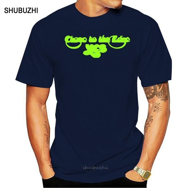 Yes T Shirt Close To The Edge Band Logo new Official men cotton tshirt summer brand teeshirt euro size S
