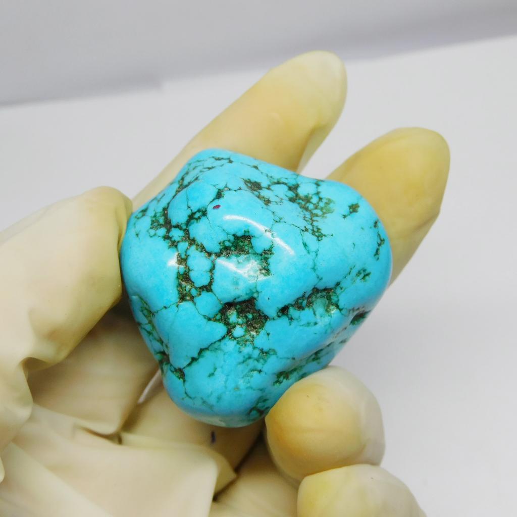 Arizona Blue Turquoise 250.00 Ct Natural Uncut Rough Loose Gemstone
