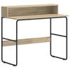 Desk with Storage Sonoma Oak 100 X 50 X 91 Cm