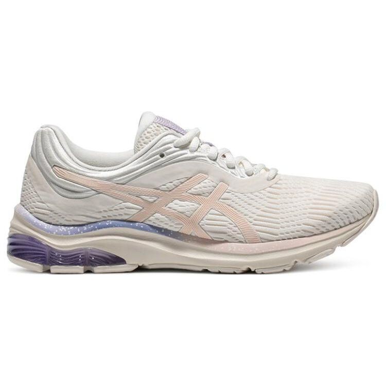 Asics Gel-Pulse 11 Fabric Synthetic Leather Low-Top Running Shoes Women Sneakers Brown Pink 1012B138-201