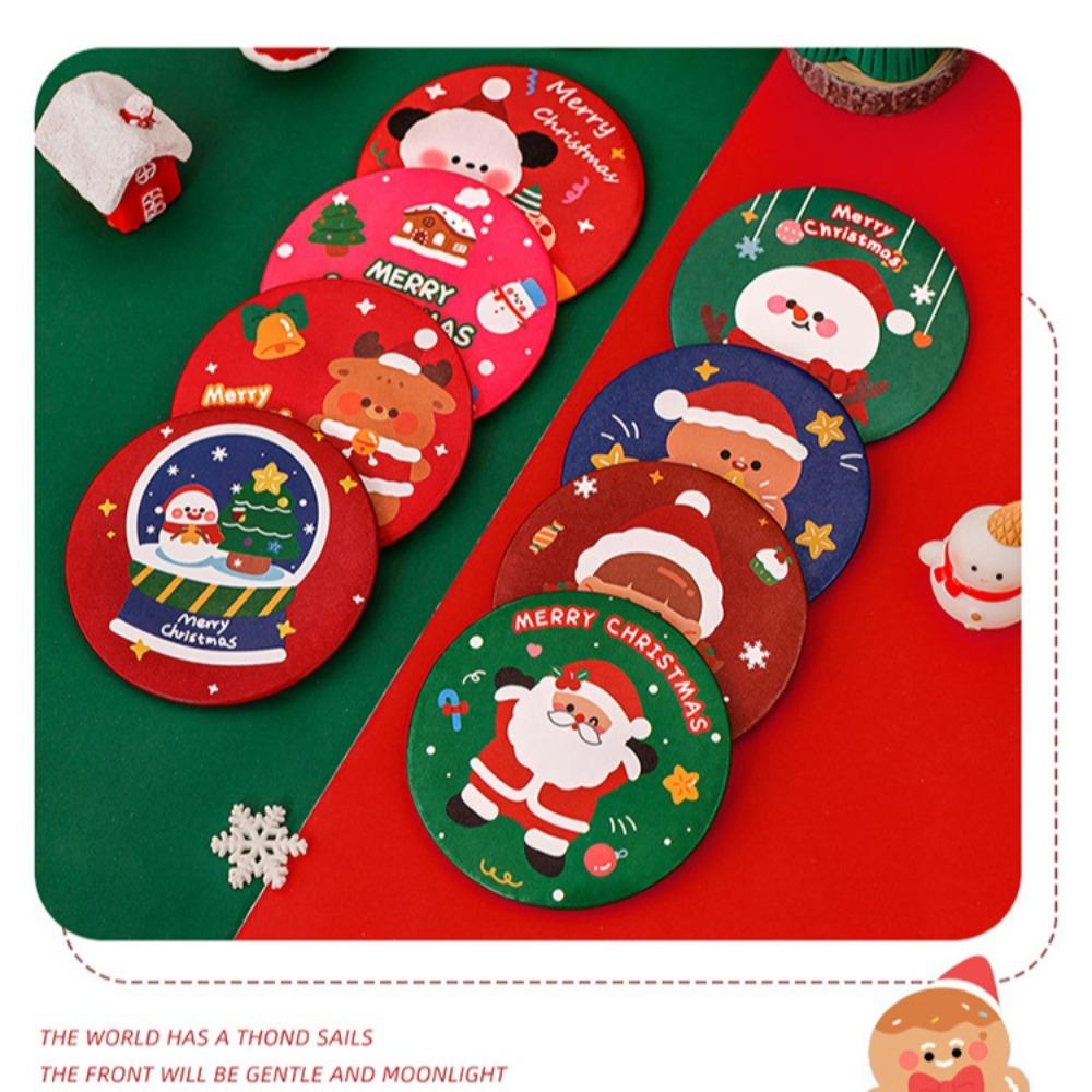 High Definition Vanity Mirror Round Pocket Make-up Mirror Portable Compact Pocket Mirror  Women