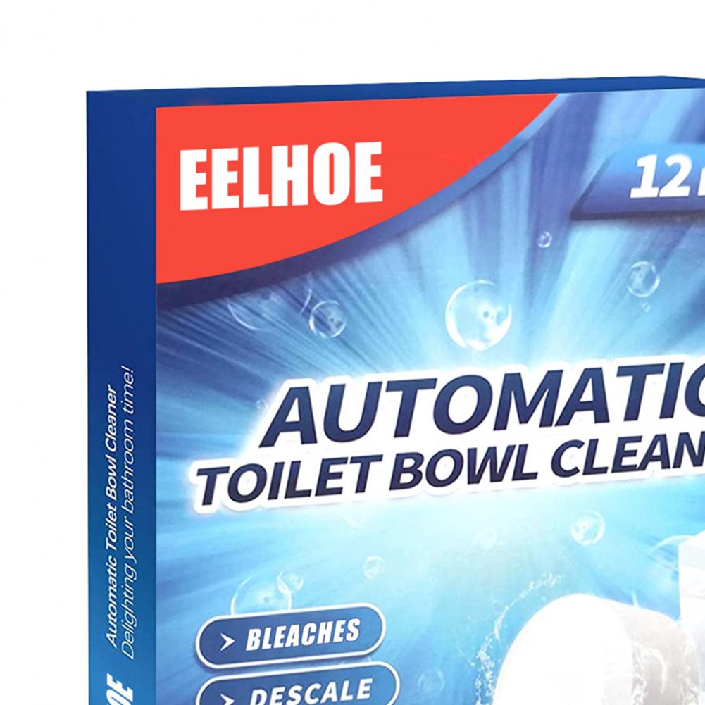 Durable Cleaner Tablet Paper Toilet Cleaner Convenient Lightweight Slow-dissolving Portable White Toilet Cleaning Tablet