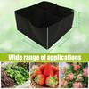 Fabric Raised Garden Bed 8 Grids Garden Plant Grow Bags Reusable Felt Planting Bed Rectangle for Growing Herbs Flowers Vegetable