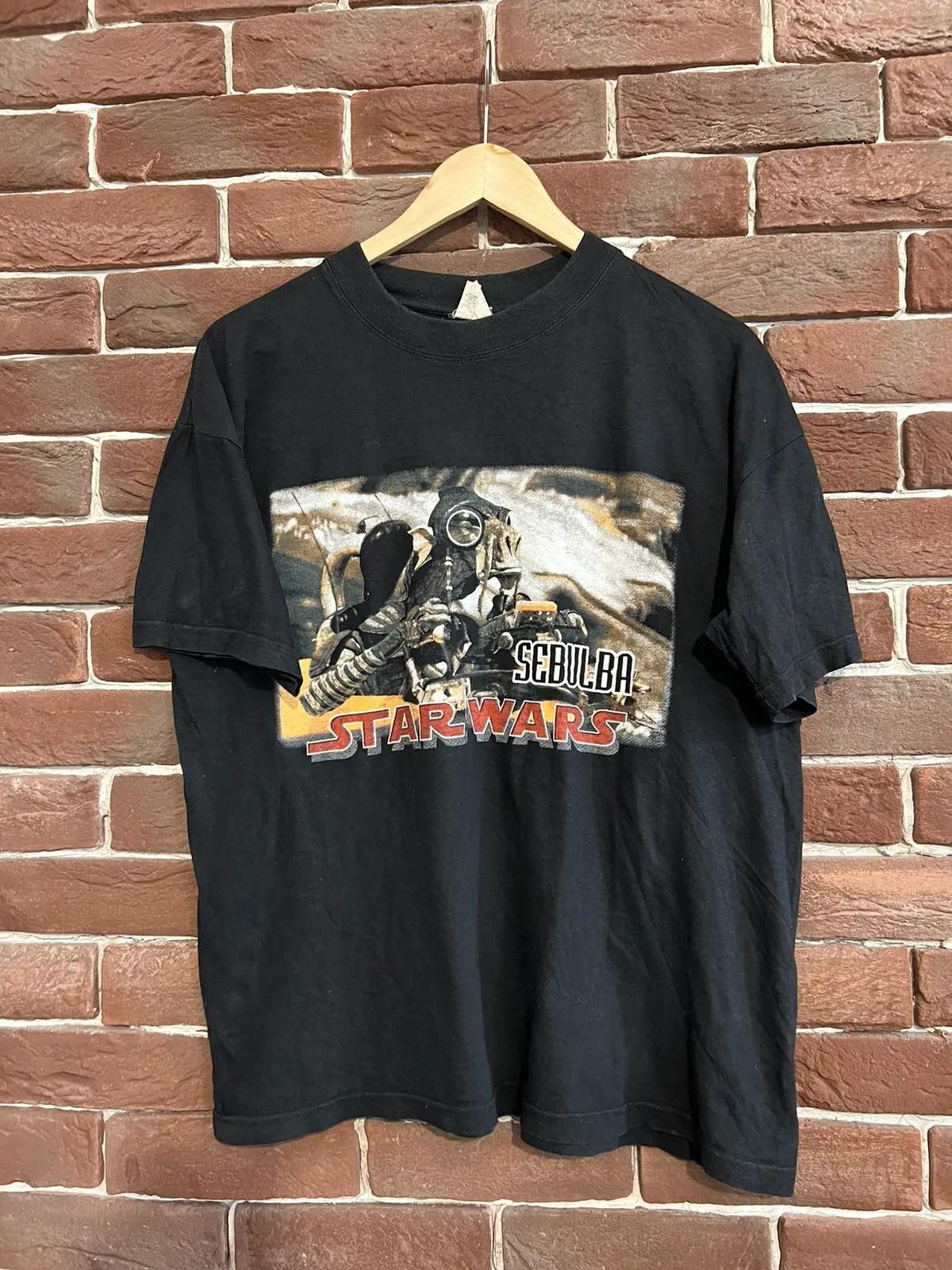 1999 90s Sebulba Jedi Star Wars Movie Vintage Tee Star Trek Unisex T-Shirt S