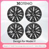 4PCS/Set Hubcaps 19 inches Full Coverage Arachnid Wheel Cover Cap Design for Tesla Model S/ Model Y Automobile Accessories