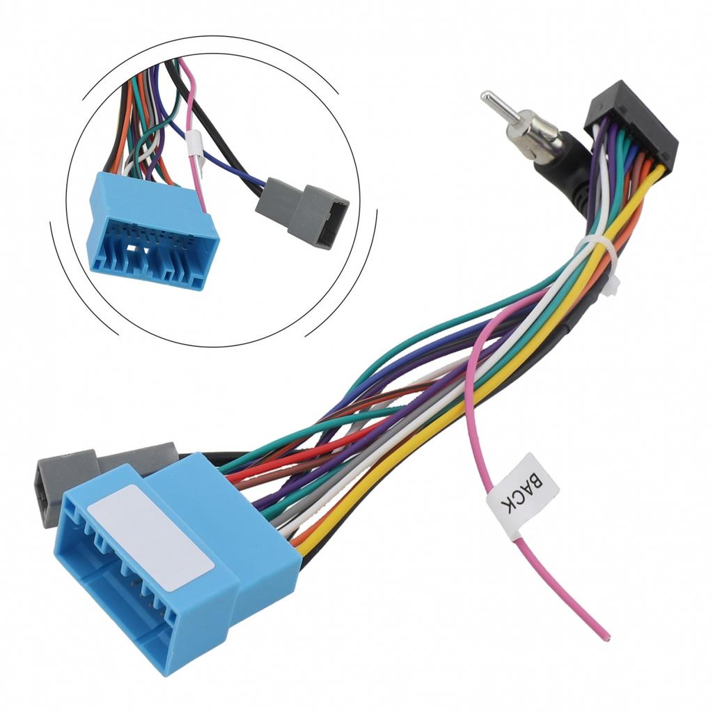 Anti-corrosion Radio Wiring Harness Direct Installation