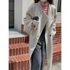 Q421 High-end Albaka Camel Wool Coat for Women, Designer Flat for Collarless Woolen Coat