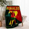 Cristiano Ronaldo Print Blanket - Soft & Comfortable, for Bedroom, Travel, Sofa, Home Decoration - Birthday Christmas Gift for Friend
