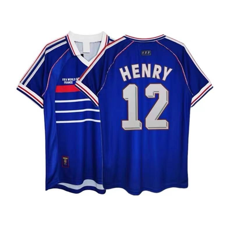Vintage jersey 0607AC Milan No. 22 Kaka national team Brazil France Portugal short-sleeved home and away jersey