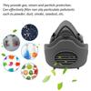 3200 Dust Mask Reusable Half Face Cov    Mask with Filt  Cotton KN95 Dust-Proof Mask Suitable for Industry, Dust Prevention, Grinding, Deco