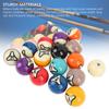 Billiard Balls Set US  Pool Ball Resin 57.2mm Dia for Tournament Practice Billiard Balls Set Pool Ball Set Pool Balls