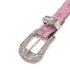 Shinning For  Belts Women Pu Leather Strap For  Belts Western Cowboy Y2K Girls  Belt For Jeans Men