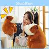 Adorable Capybara Plush Toy Soft Cuddly Water Pig Pillow For Kids Birthday Gift
