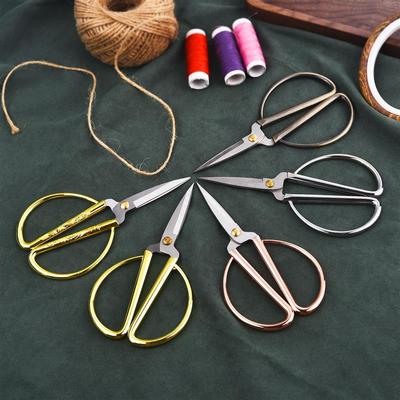 Tesoura de alfaiate robusta, linha de corte para ponto cruz, tesoura para bordado, costura para artesanato, faça você mesmo, tesoura de alfaiate 8,7 * 5,2 cm