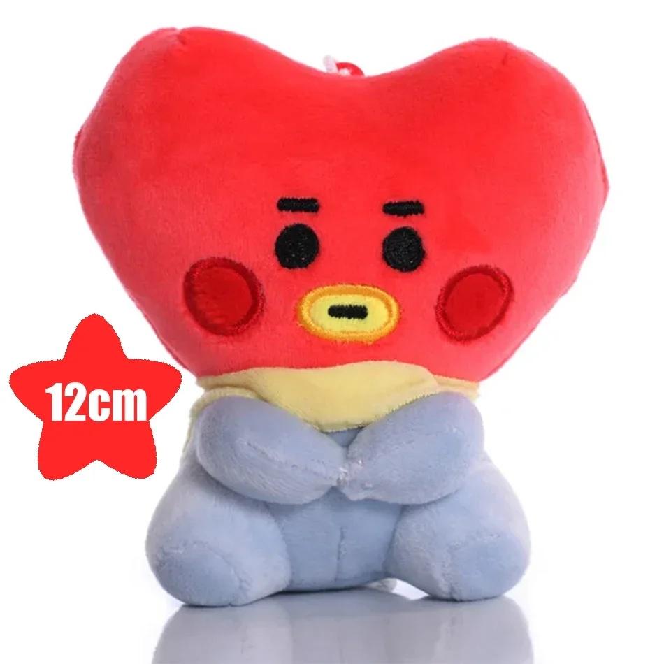 Plush Toy Cartoon Animal Tata Koay Shooky Mang Cooky Key Mobile Phone Pendant Office Relaxation Toy Friend Gift Backpack