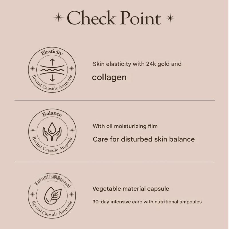 [SNP] Gold Collagen Revital Capsule Ampoule (30 pcs)