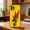 Anime MHA Hawks BNHA Phone Case For iPhone17,16,15,14,13,12,Plus,Pro Max, 5G Others Soft Black Cover