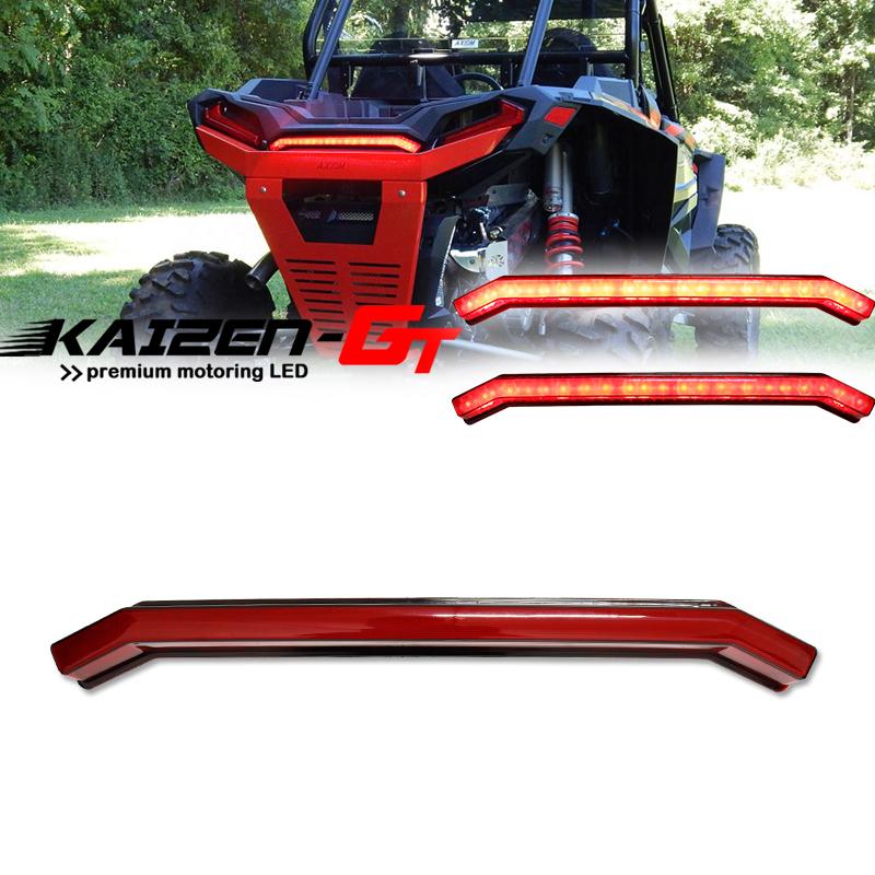 1PC Red LED Rear Center Tail Brake Light For 2017-2021 Polaris Sportsman 850 1000 For 2019-2022 Polaris RZR XP 1000 / Turbo