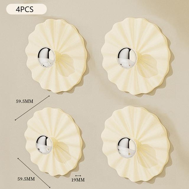 4 ks nových háčků na zeď, zavěšení na ručníky, klíčenky, silný samolepicí hák, koupelnový věšák na oblečení, kuchyňské doplňky, domácí dekorace