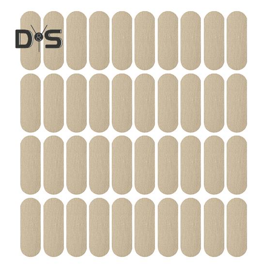 

40 шт. Гибкая предварительно нарезанная лента для защиты большого пальца для боулинга, влагостойкая лента для пальцев, аксессуары для боулинга для мужчин и женщин бежевый