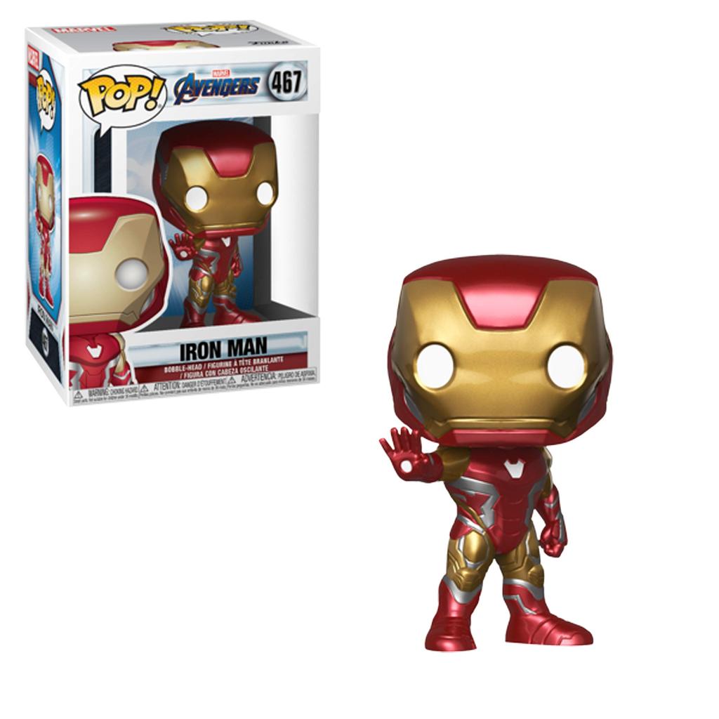 Funko Marvel Avengers Endgame Iron Man Exclusive Vinyl Bobblehead Figure POP!