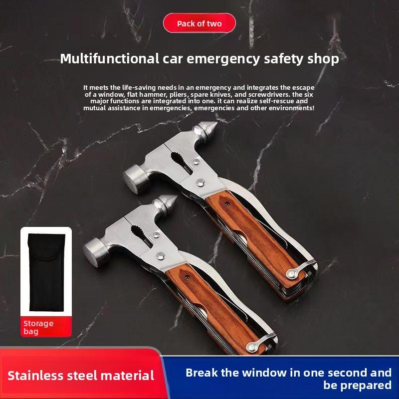 1Pc Automobile Safety Multi-functional Glass Window Maker, Broken Window, Vehicle and Interior Tools, Emergency Rescue