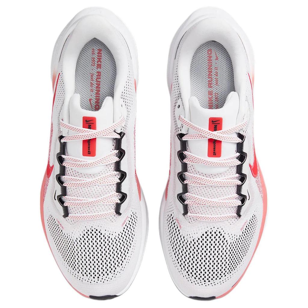 Nike  Air Zoom Pegasus 41 White Magic Ember Women Sneakers Black Bright-Crimson FD2723-109