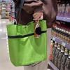 Saco de Compras Dobrável com Rodas Grande Capacidade Impermeável Design Dobrável Carrinho de Compras Multiuso