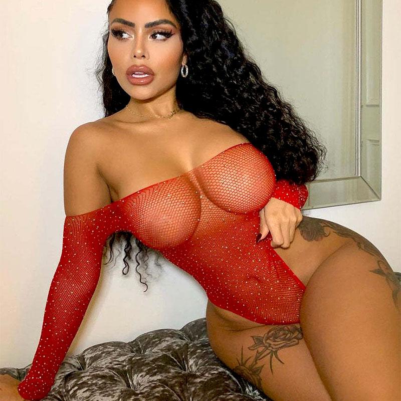 Hot Sexy Lingerie Woman Fishnet Bodysuit Fancy Lace Underwear Porn Costume See-through Bodystockings Mesh Bikinis Erotic Sex Set