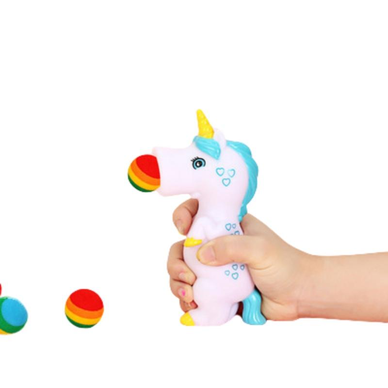 

Cute Animal Foam Shooting Squeeze Ball, Soft Sensory Pinch Toy, Creative Strange Gadget for Stress Relief and Relaxation