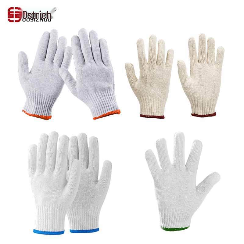 Ouzhuo OQM-D06 7-Gauge Cotton Yarn Work Gloves