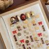 YITU Embossed Fortune & Smiley Nail Stickers with Adhesive Back - Bowknot Design (YT4690)