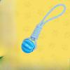 Pet Dog Chewing Rope Knot Silicone Toy Small Dog Tooth Cleaning Rope Knot Training Dog Molar Stick Toy