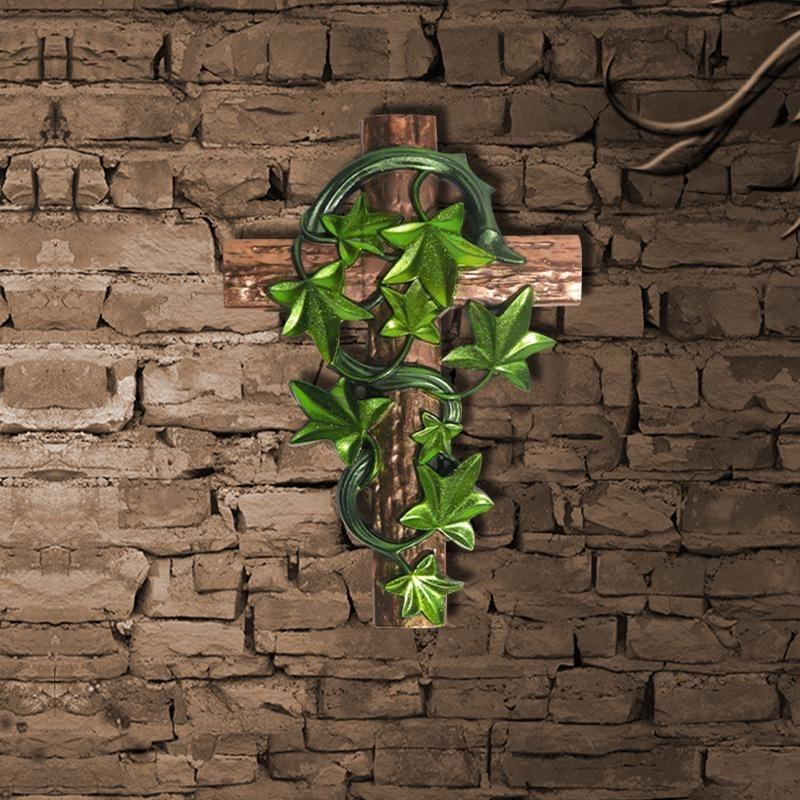 Halloween Vine Cross Mold Decor Wall Home Decoration Green Rattan Vine Cross Mold Silicone Molds DIY Handmade Mould