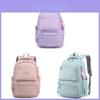 Nylon School Backpack For Teens With Multiple Compartments Waterproof Design For Students