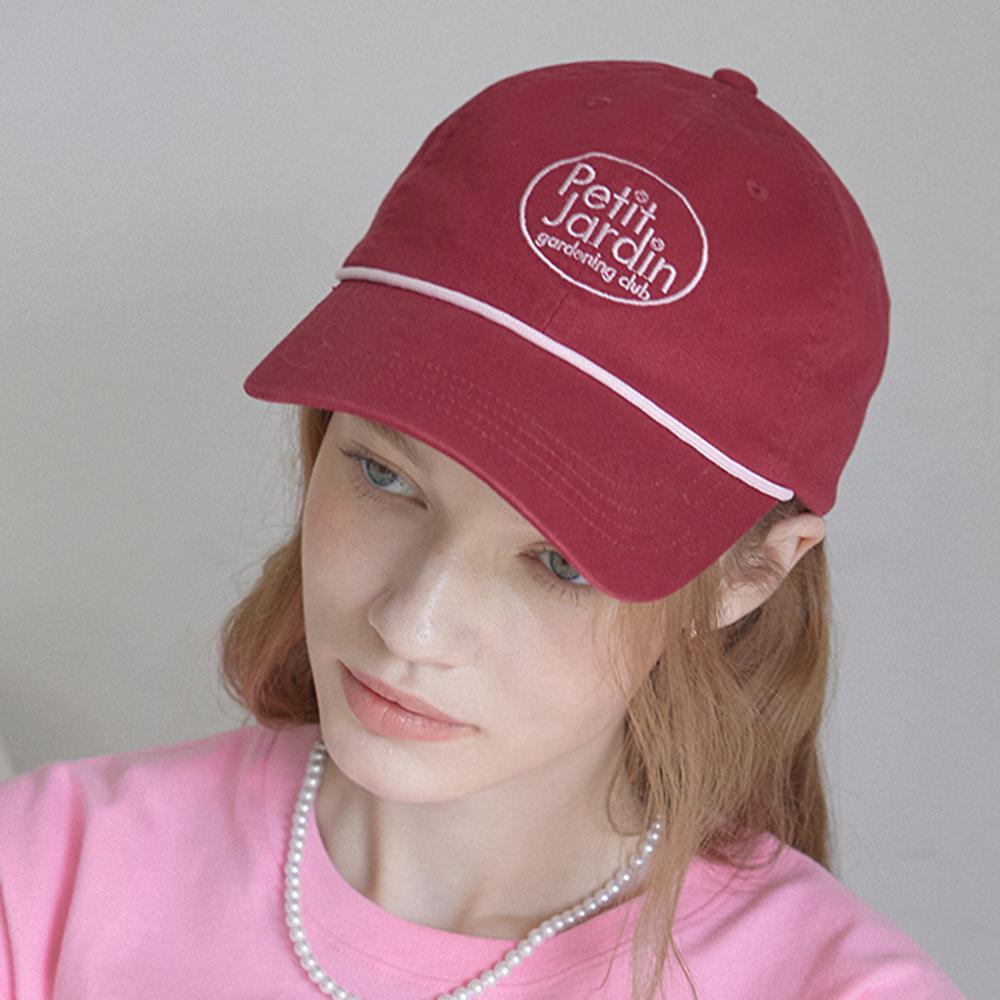 NONLOCAL Petit Jardin Ball Cap - Burgundy