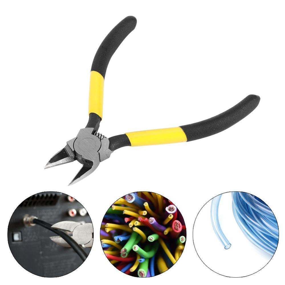 Non-Slip Handle Diagonal Plier 5-Inch Professional Pliers Professional Wire Cutter Plastic Cutting
