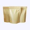 Kraft Paper Tea Packaging Pouch Multi Size Self Sealing Sack Aluminum Plated Self-supporting Bag Zero Food Nut Packaging Sub Packaging Sealed Bag