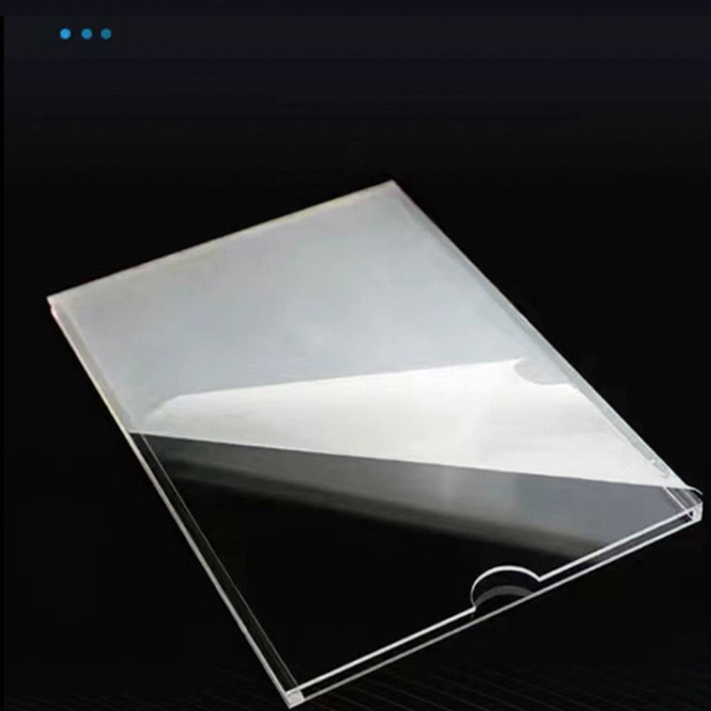 Self-Adhesive Photo Frame Clear Card Holder Durable Label Holder Supermarket