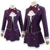 SCIONE Diabolik Lovers Anime Komori Yui Cosplay Costume School Uniform Embroidery Suit Vest Skirt Shirt  Bow Ties Halloween Cosplay Costume
