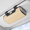 Auto Opbergdoos voor Zonneklep Schokbestendige Beschermende Brillenhoes met Zachte Velours Voering Magnetische Sluiting Grote Capaciteit Organizer voor Kaarten Sleutels