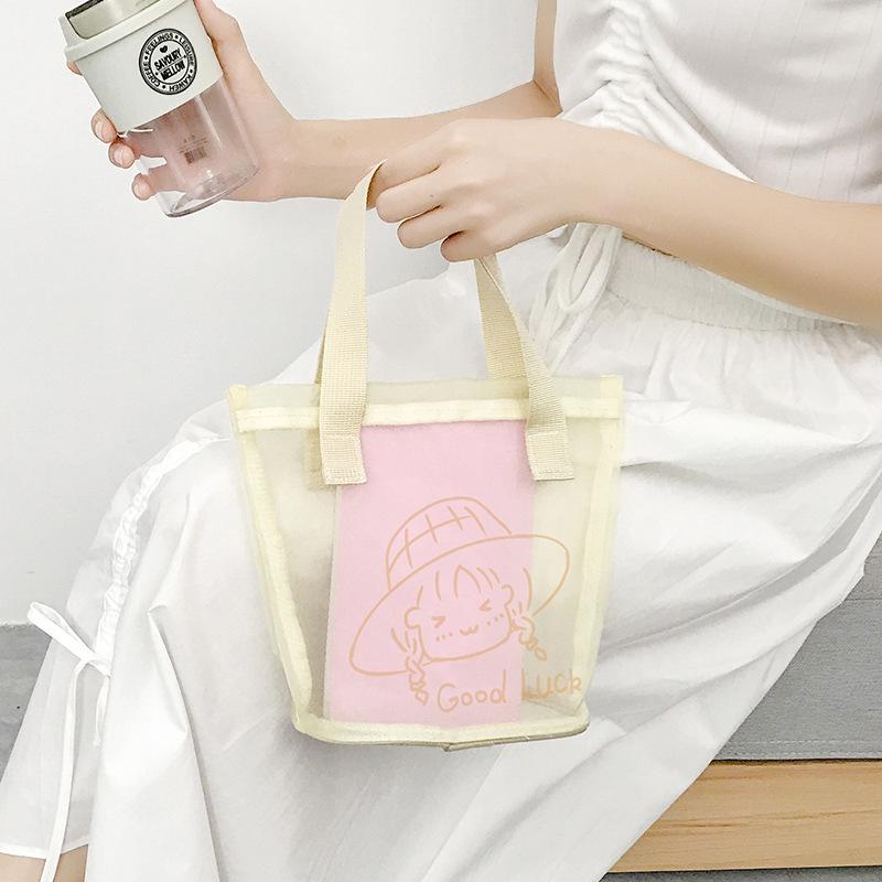 

Складная сетчатая нейлоновая сумка - Свежий, девчачий дизайн